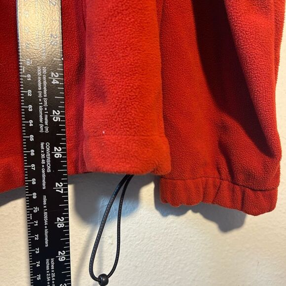 The north face mens windfall fleece jacket red large full zip Layer Outdoors - Picture 5 of 13